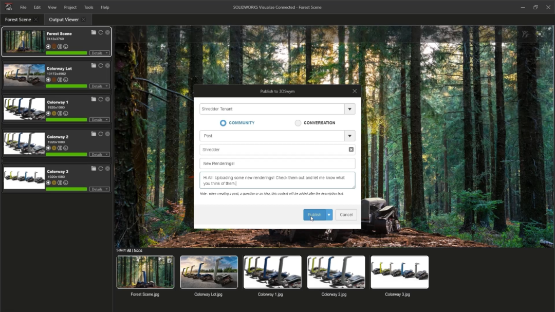 9SOLIDWORKS Visualize 2023新版本 快速渲染功能加速開發(fā)流程.png 9SOLIDWORKS Visualize 2023新版本 快速渲染功能加速開發(fā)流程.png