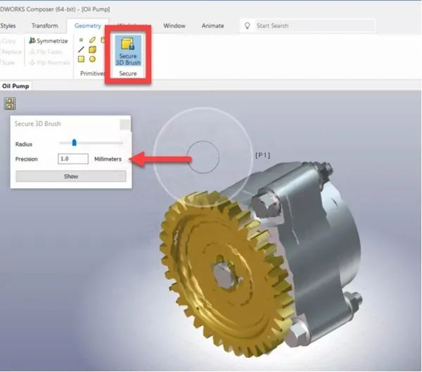 SOLIDWORKS Composer的準確性 SOLIDWORKS Composer的準確性